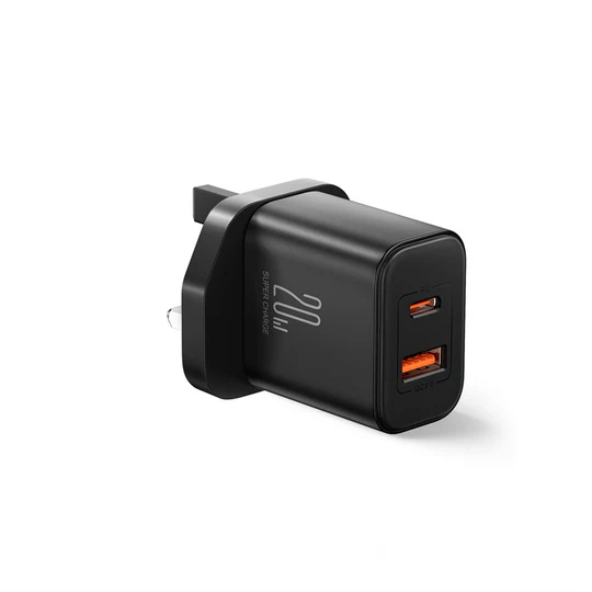 [JR-TCF05] JoyRoom 20W USB A + USB C Charger | Black