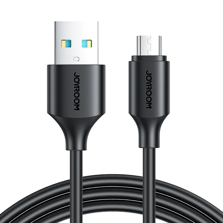 [SA9-AM-B] JoyRoom 3a USB A - Micro USB Fast Charging Data Cable | 1.Mt Black
