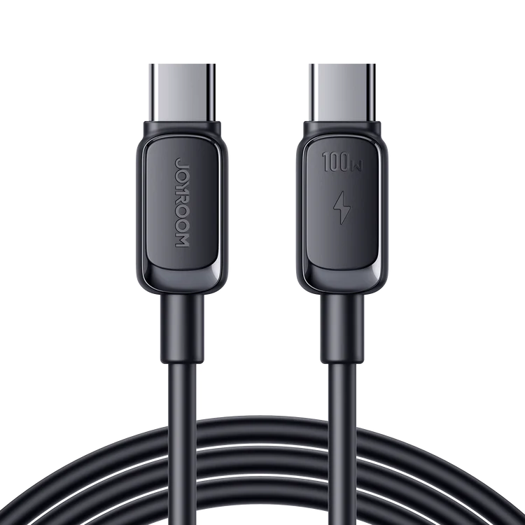 [JR-SA14-B] JoyRoom 60w USB Type C - C Fast Charging Data Cable | 1.2Mt Black