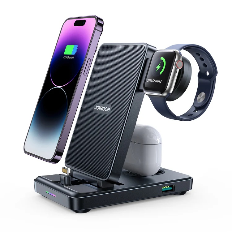 [JR-WQS01] Joyroom 4-in-1 Type C Foldable Charging Station