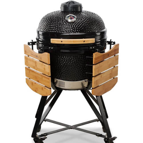 [TQ0023ALLIN] Kamado Bono GRANDE Large 23" Ceramic Barbeque Grill | Black