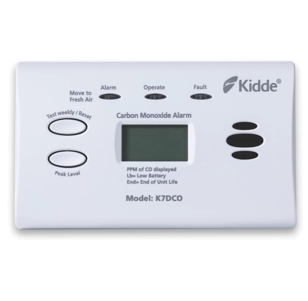 [K7DCO] Kidde 10-Year Digital Carbon Monoxide Battery Alarm