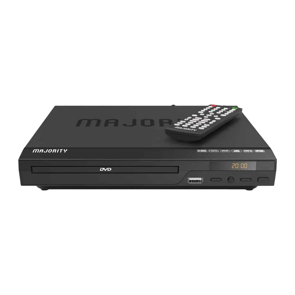 [1000002687] Majority Multi-Region HDMI DVD & CD Player | USB Playback