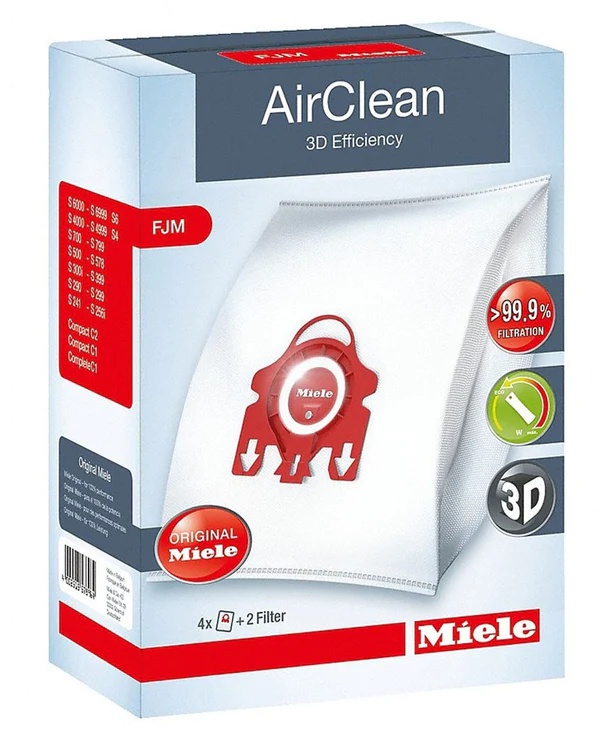 [FJM HYCLEAN 3D] Miele F/J/M Genuiene Vacuum Cleaner Bags