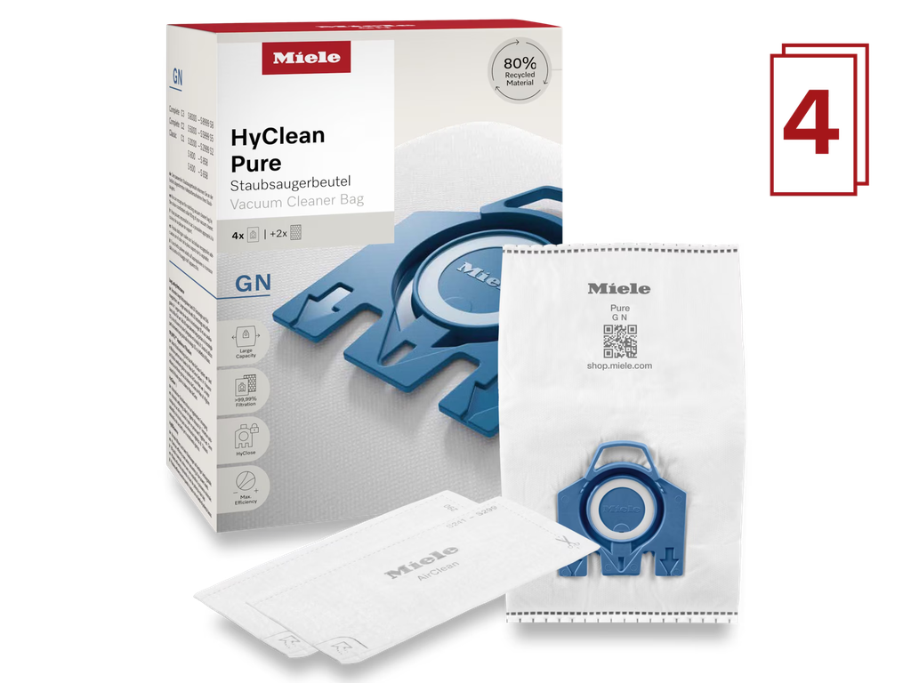 Miele Genuine GN 3D HyClean Vacuum Cleaner Bags