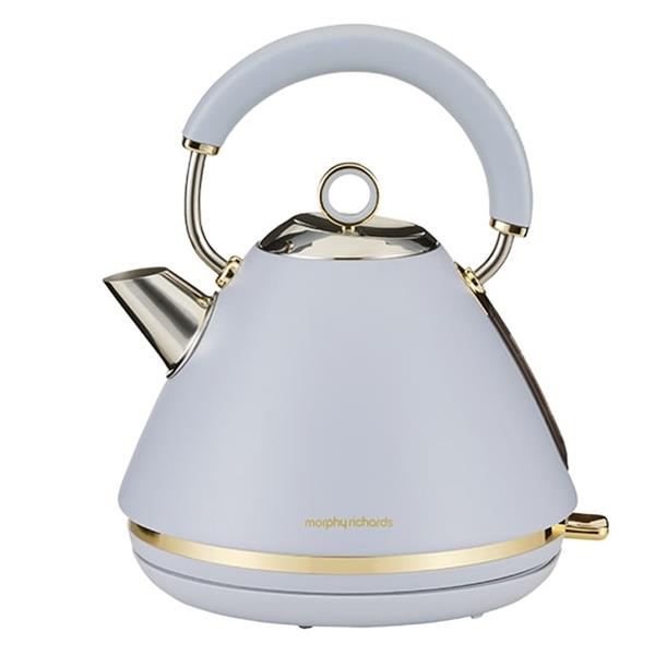 Morphy Richards Ascend Pyramid Kettle | Grey/Gold