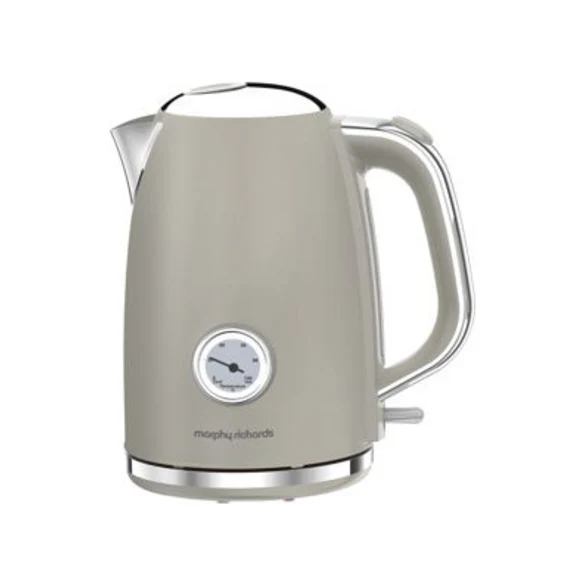 [980596] Morphy Richards Boutique Matt Steel Jug Kettle | Porcini Mushroom