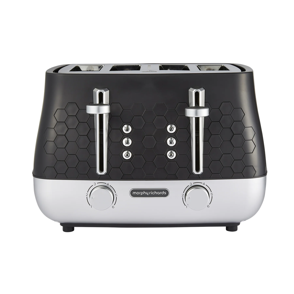 [243020] Morphy Richards Cassini 4 Slice Toaster | Moonless Night