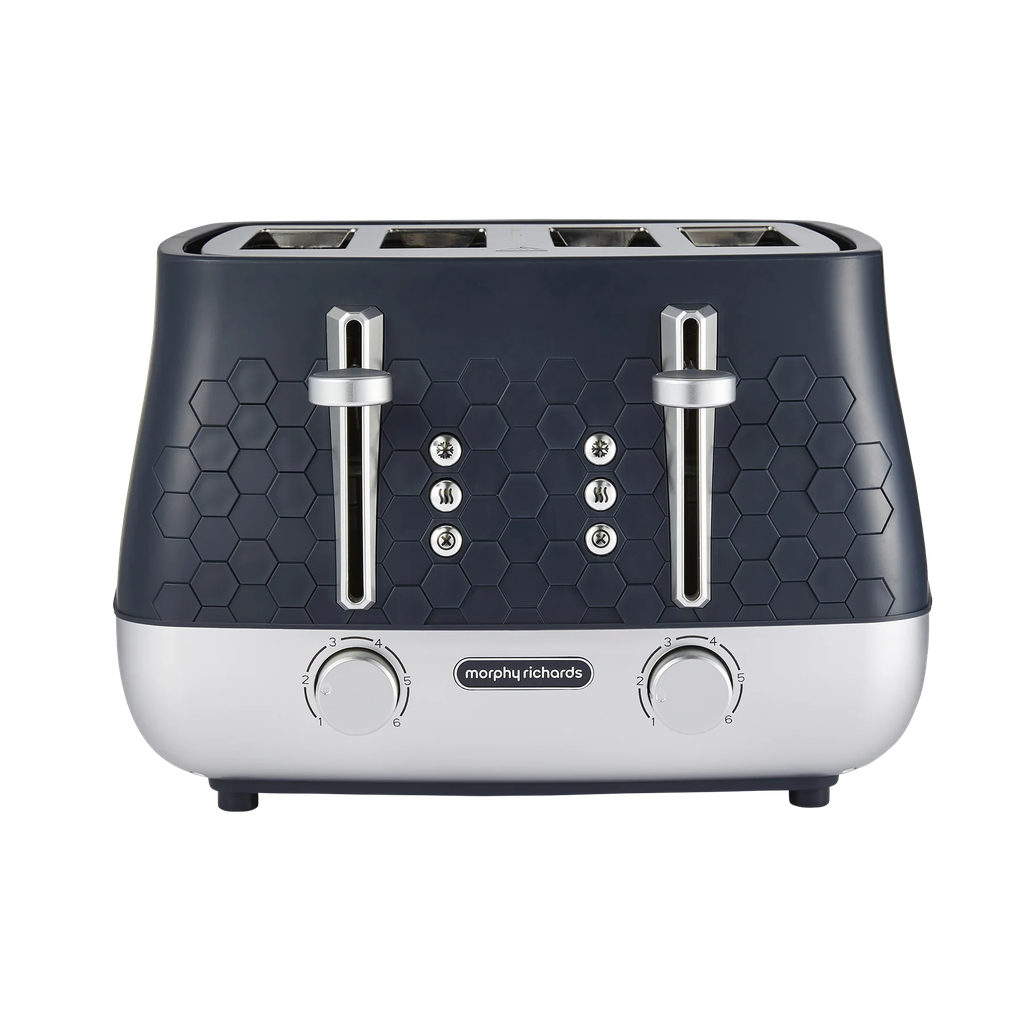 [243021] Morphy Richards Cassini 4 Slice Toaster | Outer Space