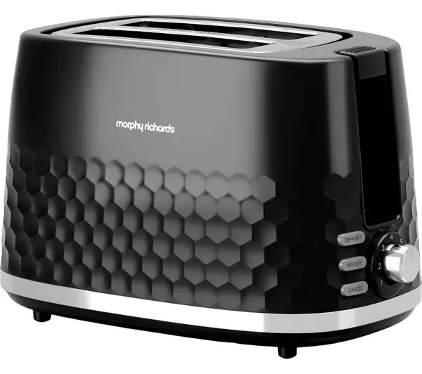 [220031] Morphy Richards Hive 2 Slice Toaster | Black