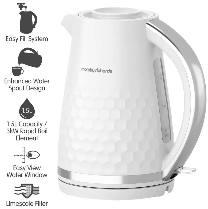Morphy Richards Hive Jug Kettle | White