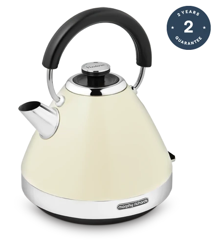 [100132] Morphy Richards Venture Cream Dome Kettle