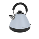 Morphy Richards Venture Metal Pyramid Kettle | Duck Egg Blue