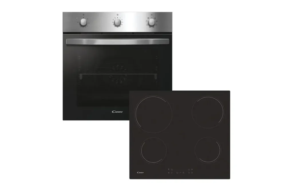 [PCI27XCH64CCBS] Candy Multi Function Single Oven & 4 Zone Touch Control Ceramic Hob (Pack)