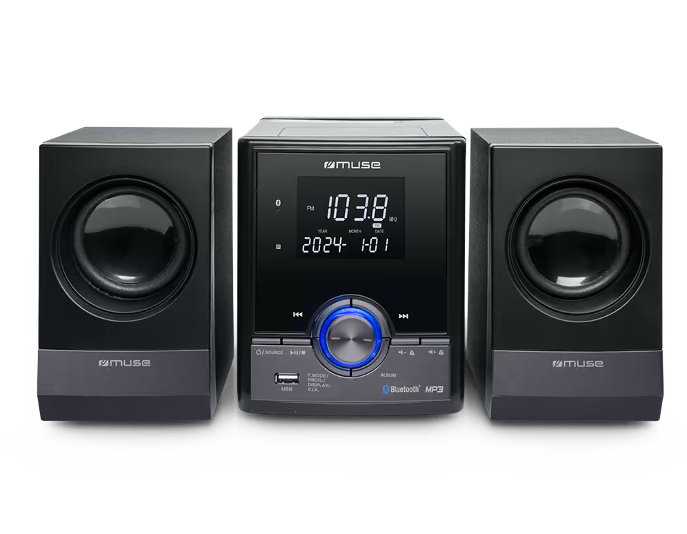 Muse Digital Micro CD HiFi System | Black