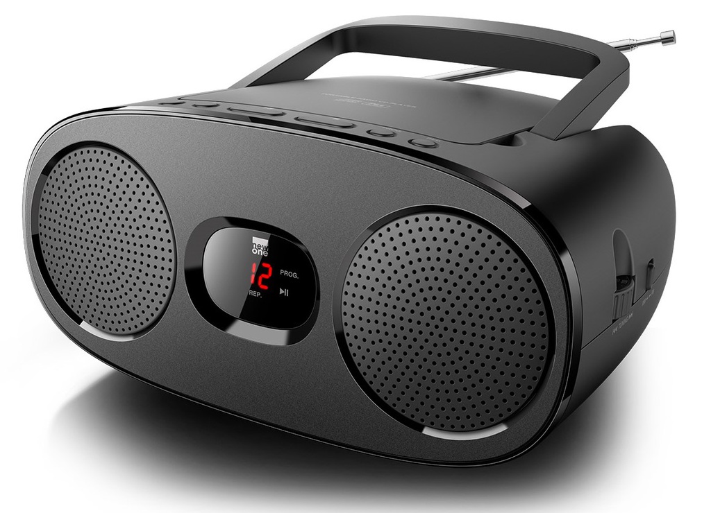 [RD306] Muse NewOne Portable CD Radio Boombox | Black
