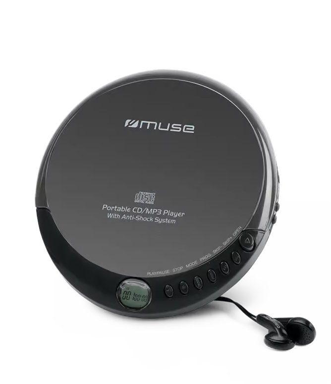 [M-900DM] Muse Personal Portable CD/MP3 Player c/w Anti-Shock