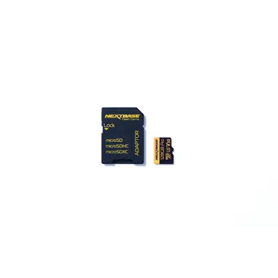 NextBase 128Gb MicroSD Card & Adaptor