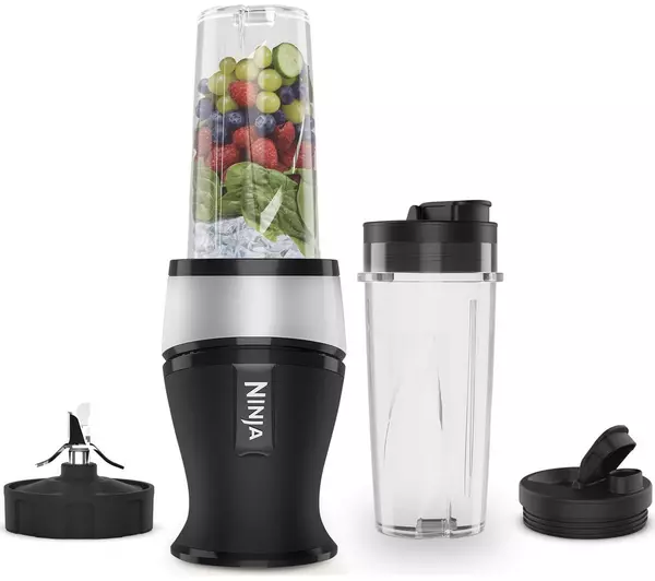 [QB3001UKS] Ninja 700W Slim Blender & Smoothie Maker | Silver