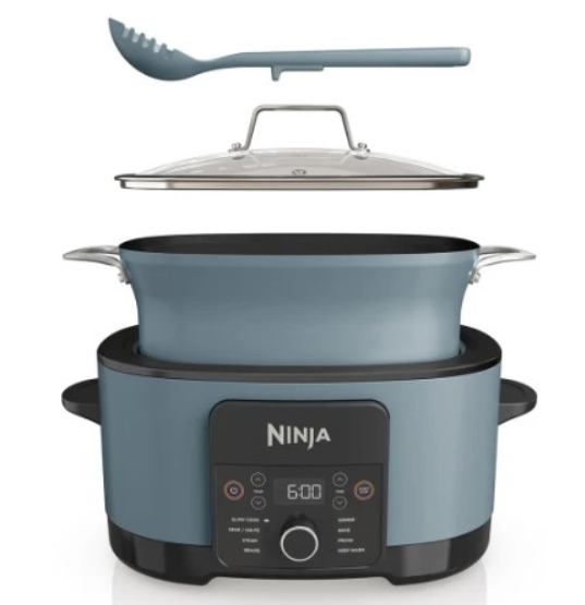 [MC1001UK] Ninja Foodi 'Possible' 8-in-1 Slow Cooker | Sea Salt Grey
