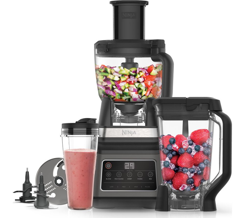 [BN800UK] Ninja Foodi 3-In-1 Food Processor c/w Auto-IQ