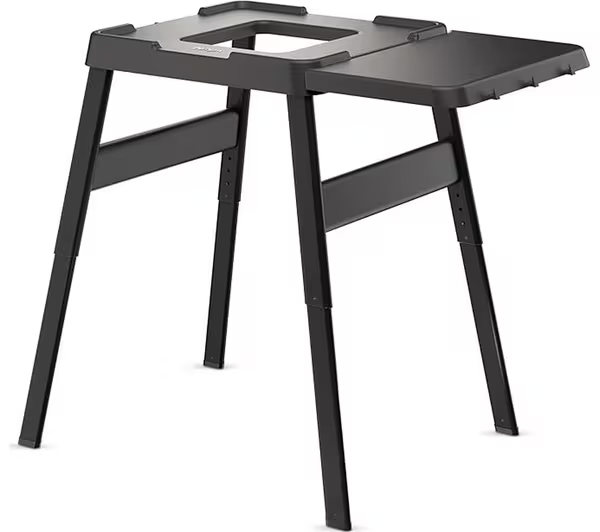 Ninja Woodfire Electric BBQ Grill Stand & Side Table | Black