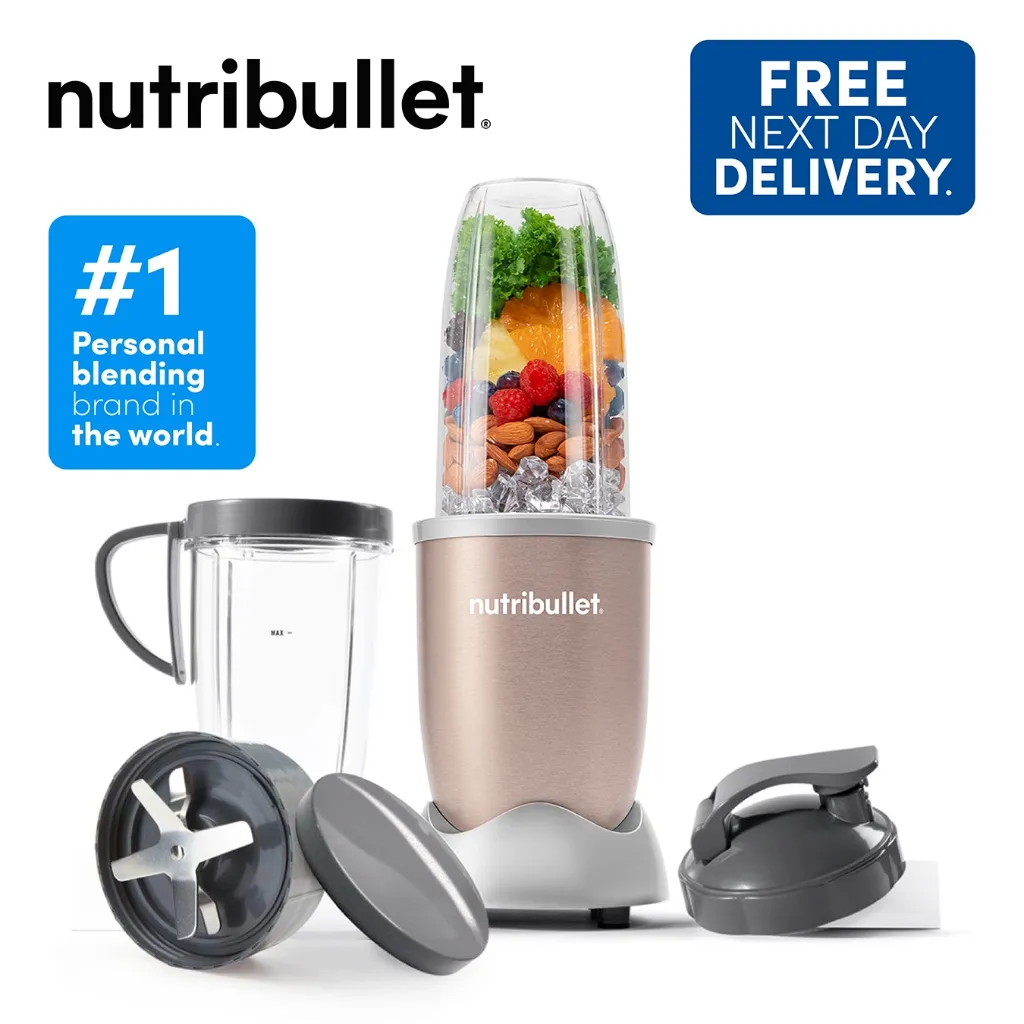 [NBLP9] NutriBullet 900 Series Blender DeLuxe Kit | Champagne