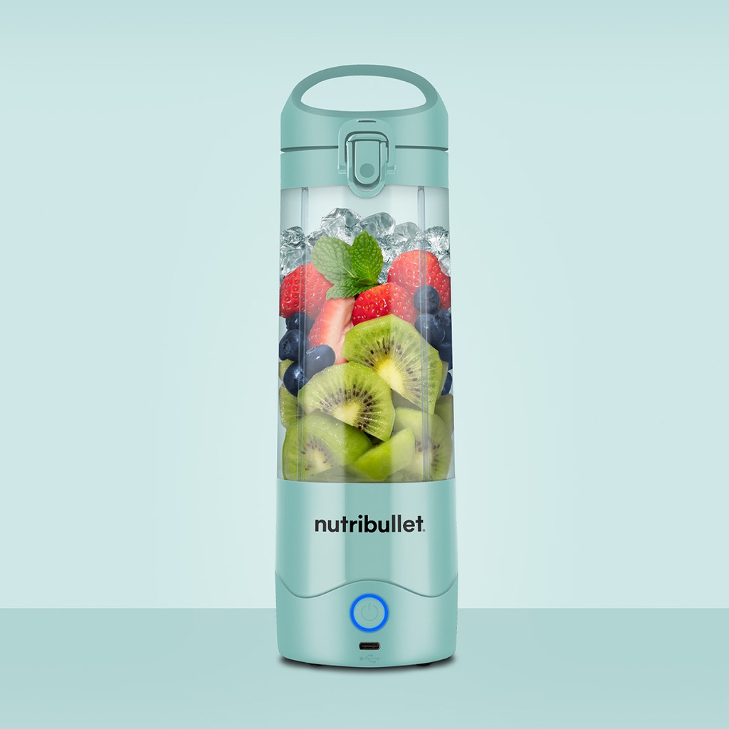 NutriBullet Rechargeable Portable Blender | Light Blue