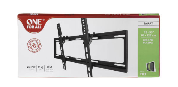 [WM2421] One For All 32" - 50" Tilting TV Bracket