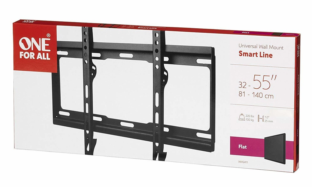 One For All 32"-55" Tilting TV Bracket