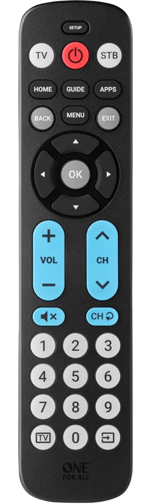 [URC6821] One For All Universal Big Button TV Remote Control