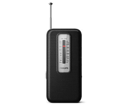 Philips "Sports" Pocket Radio | Black