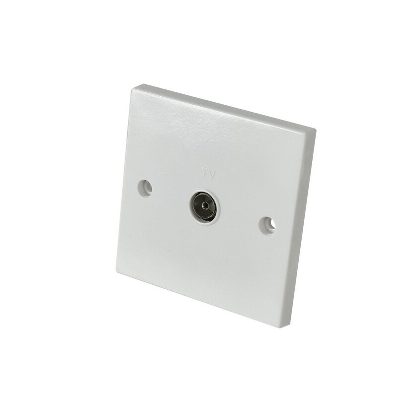 [7203] Powermaster 1 Gang TV Coax Socket