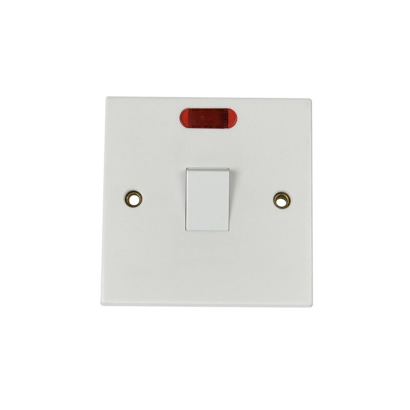 [7055] Powermaster 20A DP Switch c/w Neon