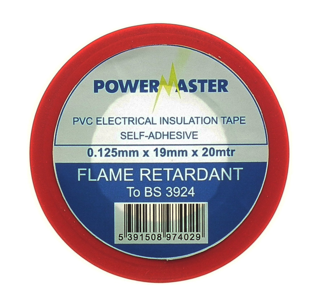 Powermaster 20mt Insulating Tape | Red