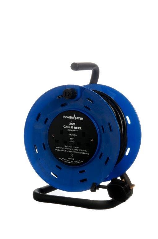 [8611] Powermaster 25mt 220v Extension Reel ER25