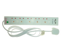 [X777] Powermaster 5 Gang 2 Mt Extension Lead + USB