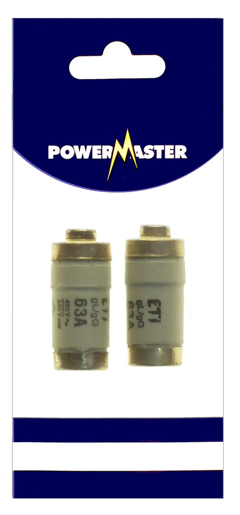 Powermaster 63AMP Neozed Household Main Fuse (2 Pack)