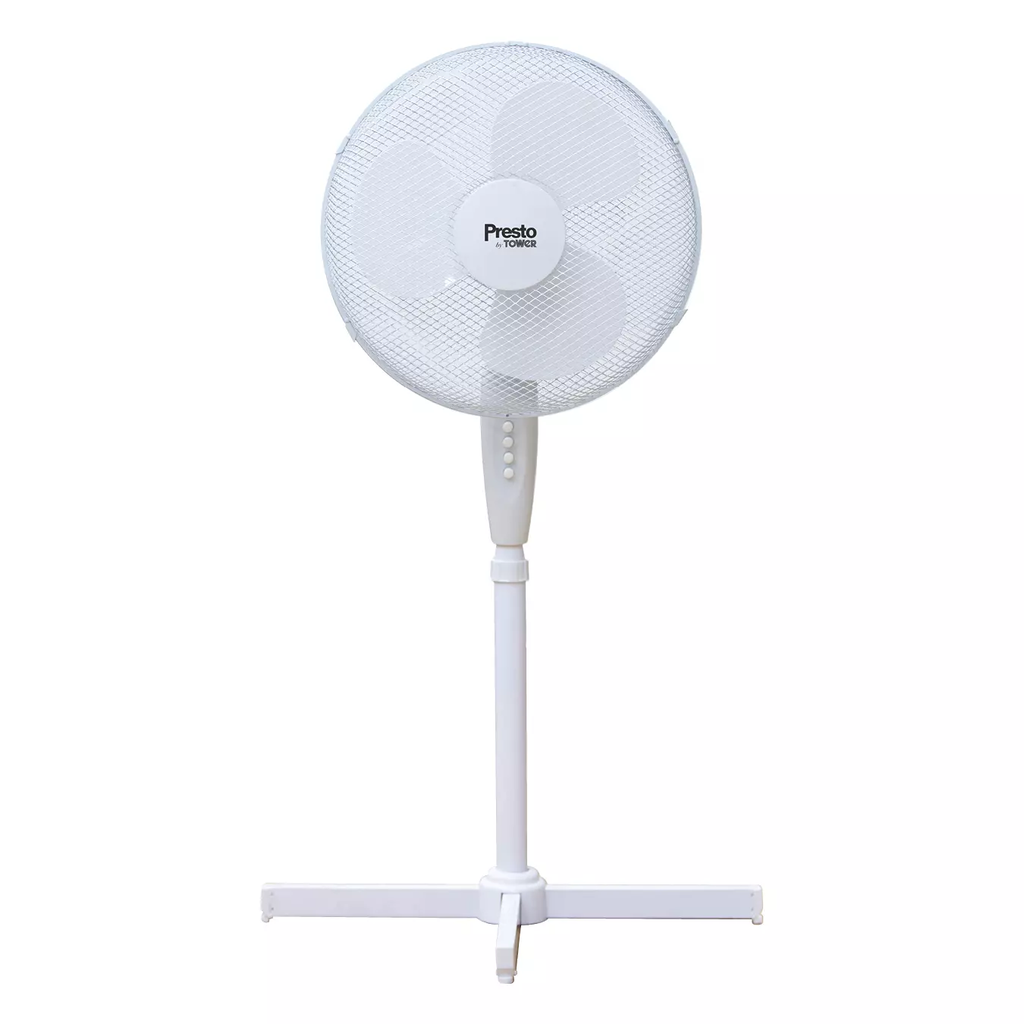 [1400-04] Presto by Tower 16" Oscillating Pedastal Fan