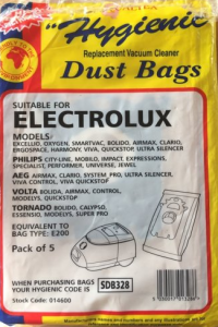 [SDB328] Qualtex Electrolux S-Bag Vacuum Cleaner Bags