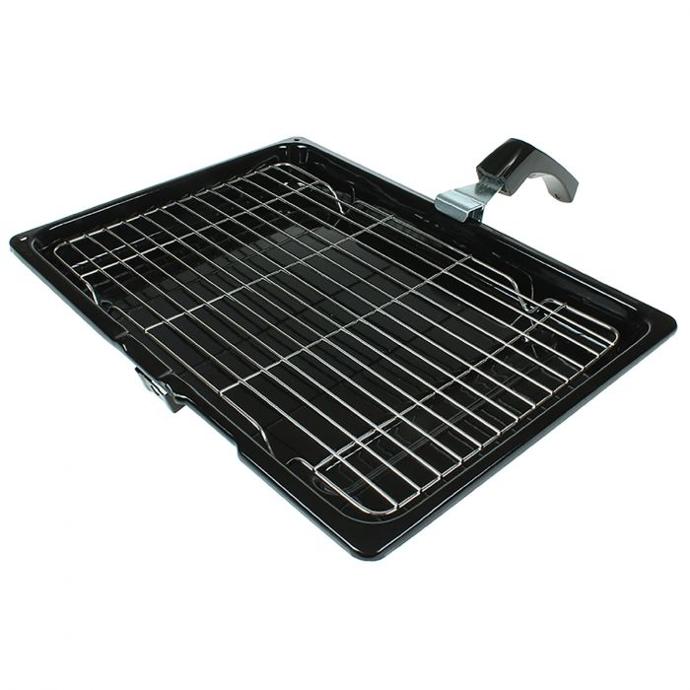 [CS133] Qualtex | Universal Cooker Grill Pan Complete + Handle
