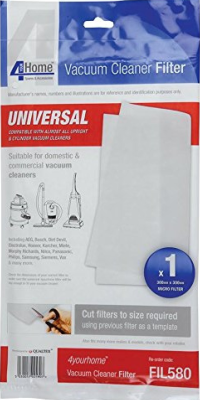 [FIL580] Qualtex | Universal Vacuum Cleaner Micro Filter (Cut to Size)