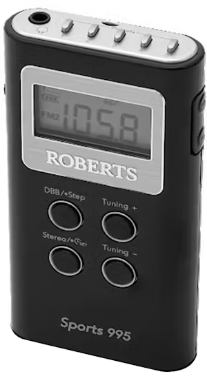 [SPORTS995] Roberts Pocket Sports Radio - 15 Presets
