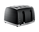 Russell Hobbs Honeycomb 4 Slice Toaster | Black