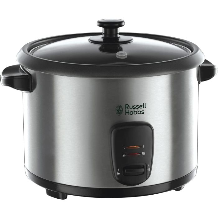 [19750] Russell Hobbs S/Steel Rice Cooker & Steamer