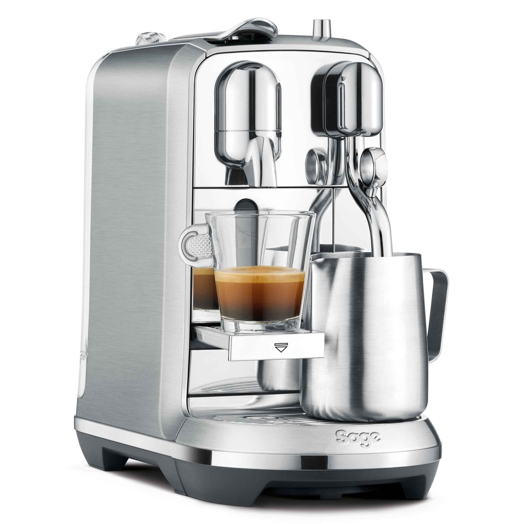 [BNE800BSSUK] Sage Creatista® Plus Nespresso Coffee Machine | Brushed Stainless Steel