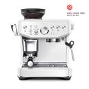 Sage the Barista Express™ Impress Bean to Cup Coffee Machine | Sea Salt White