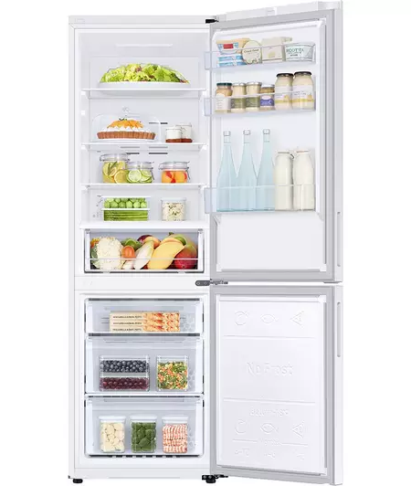 [RB33B610EWW/EU] Samsung White Series 5 Frost Free SpaceMax Fridge Freezer