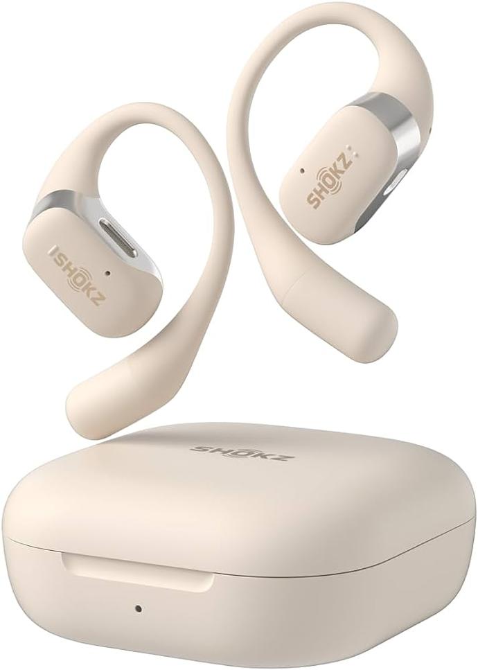 Shokz OpenFit Bone Conduction Earphone | Beige