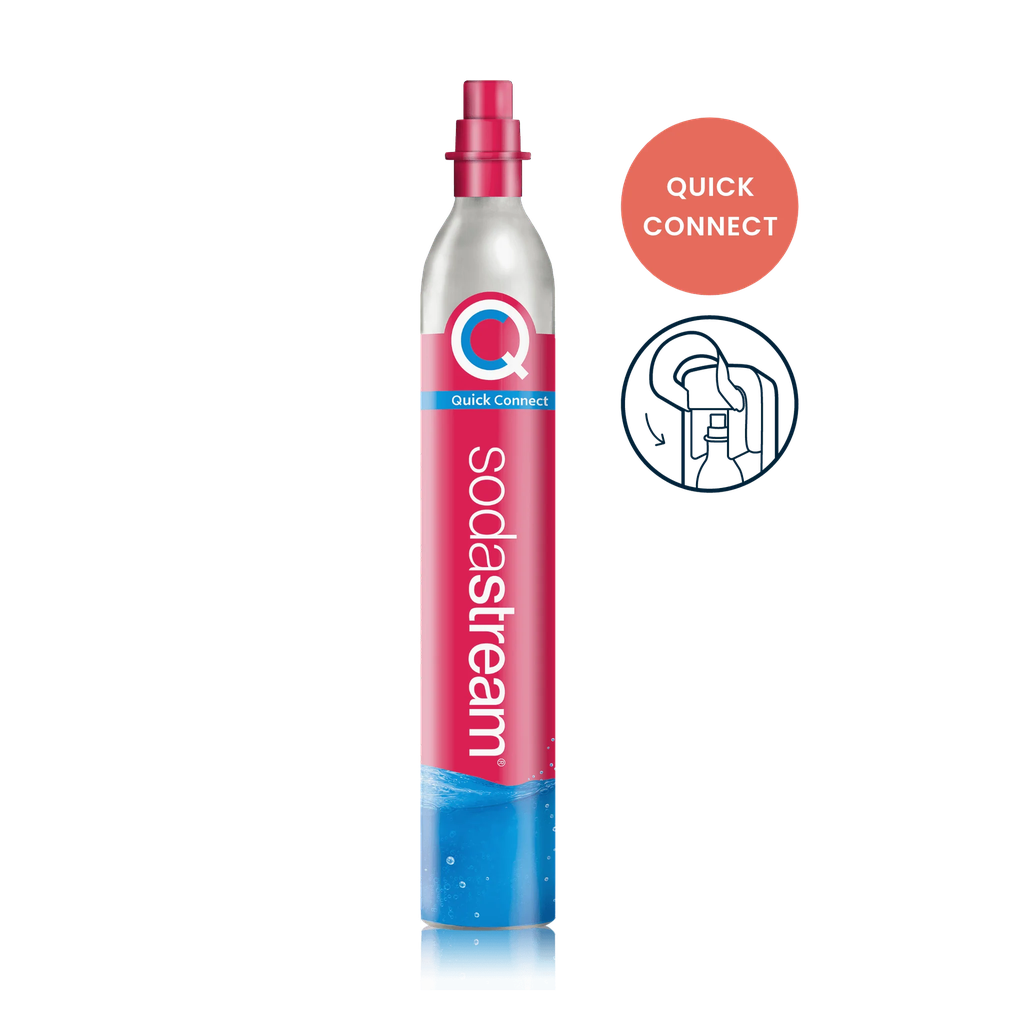 [1132120440] SodaStream Pink Quick Connect | Refill CO2 Gas Cylinder